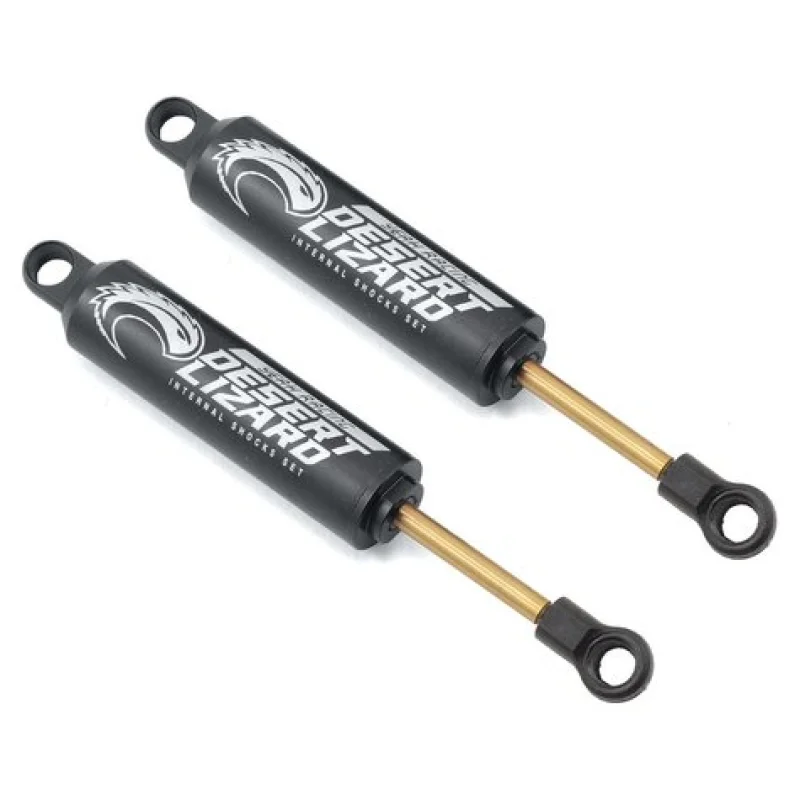 Yeah Racing YEADDL090BK 90mm Desert Lizard Two Stage Internal Spring Shock (2) (Black)