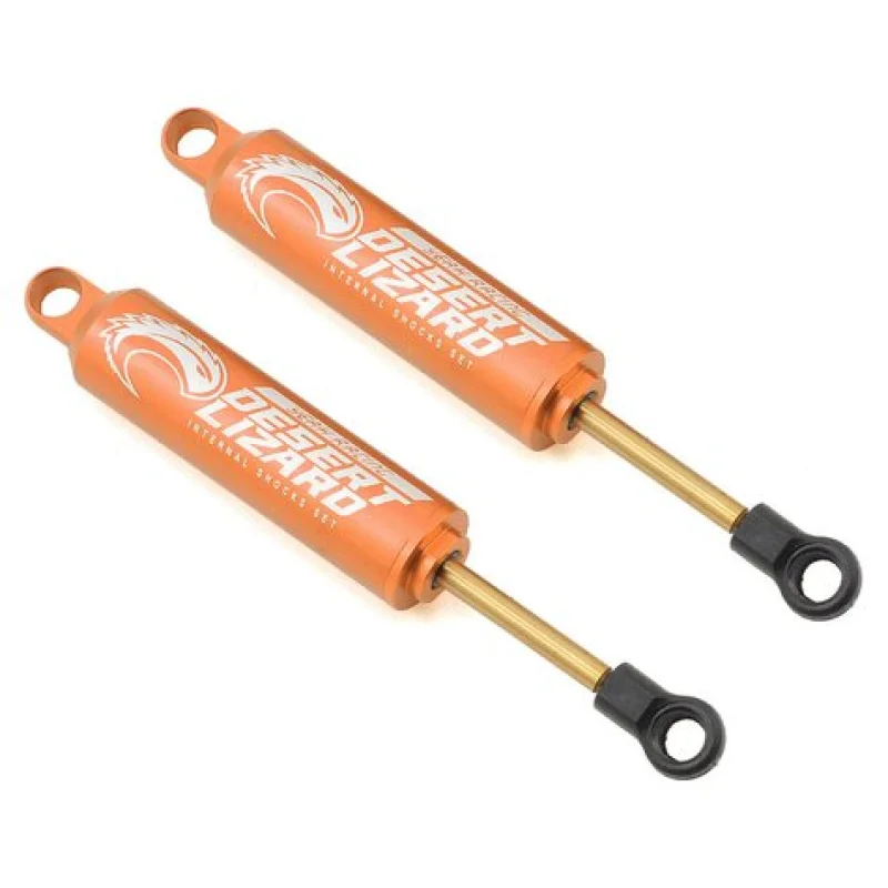 Yeah Racing YEADDL090OR 90mm Desert Lizard Two Stage Internal Spring Shock (2) (Orange)