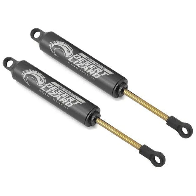 Yeah Racing YEADDL110BK 110mm Desert Lizard Two Stage Internal Spring Shock (2) (Black)