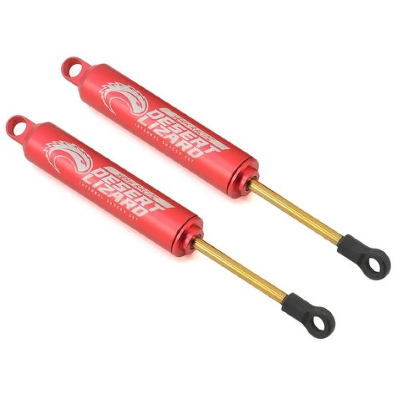 Yeah Racing YEADDL110RD 110mm Desert Lizard Two Stage Internal Spring Shock (2) (Red)