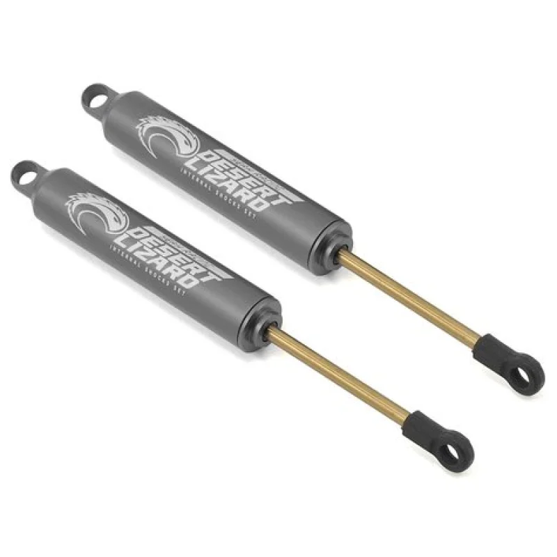 Yeah Racing YEADDL120GM 120mm Desert Lizard Two Stage Internal Spring Shock (2) (Gun Metal)