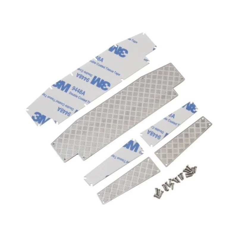 Yeah Racing YEATRX4025 TRX-4 Stainless Steel Front Bumper Diamond Plate for Traxxas TRX-4