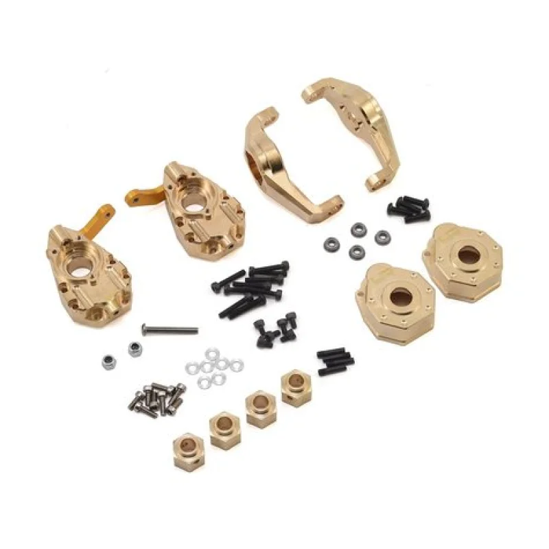 Yeah Racing YEATRX4S01Traxxas TRX-4 Brass Upgrade Parts Set