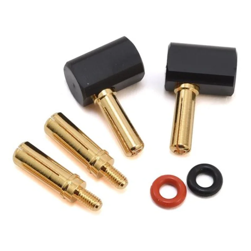 Yeah Racing YEAWPT0121 4mm & 5mm Bullet Angled Connector Set