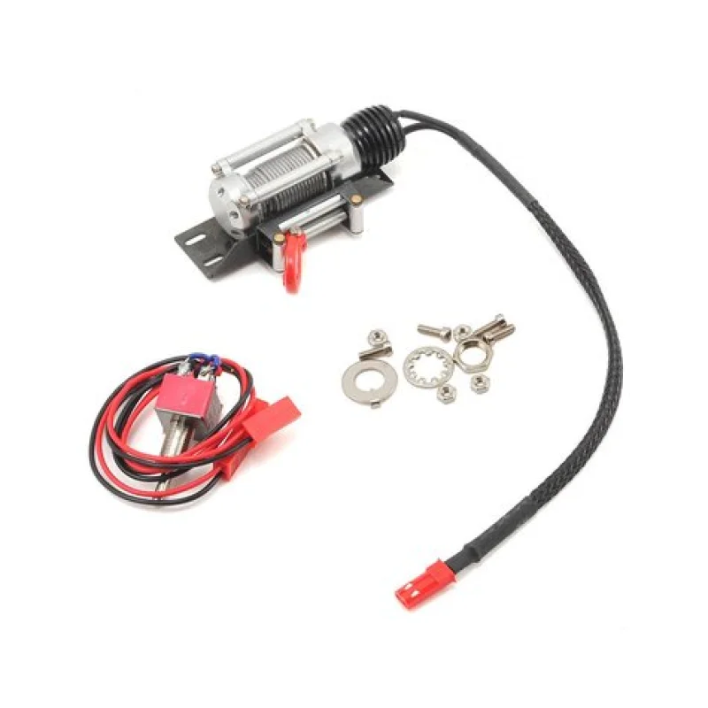 Yeah Racing YEAYA0386 1/10 Scale Crawler Aluminum Winch (Silver) (Type A)