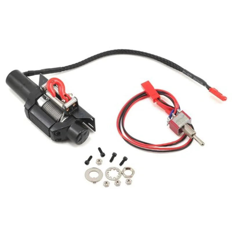 Yeah Racing YEAYA0388BK 1/10 Scale Crawler Aluminum Winch (Black) (Type C)