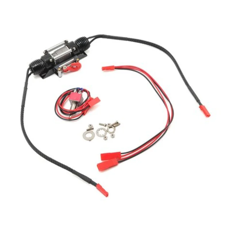 Yeah Racing YEAYA0511BK 1/10 Scale Crawler Dual-Motor Full Metal HD Wired Winch