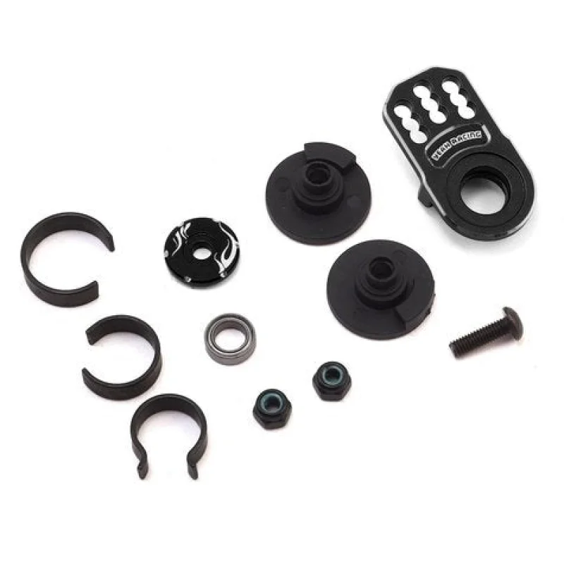 Yeah Racing YEA-YA0557BK Aluminum Plate Servo Saver Black