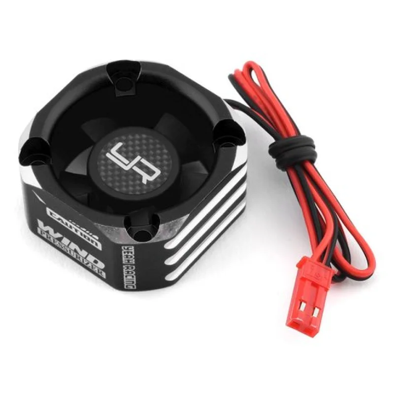 Yeah Racing YEAYA0576BK 30x30mm Aluminum Case Booster Fan (Black)