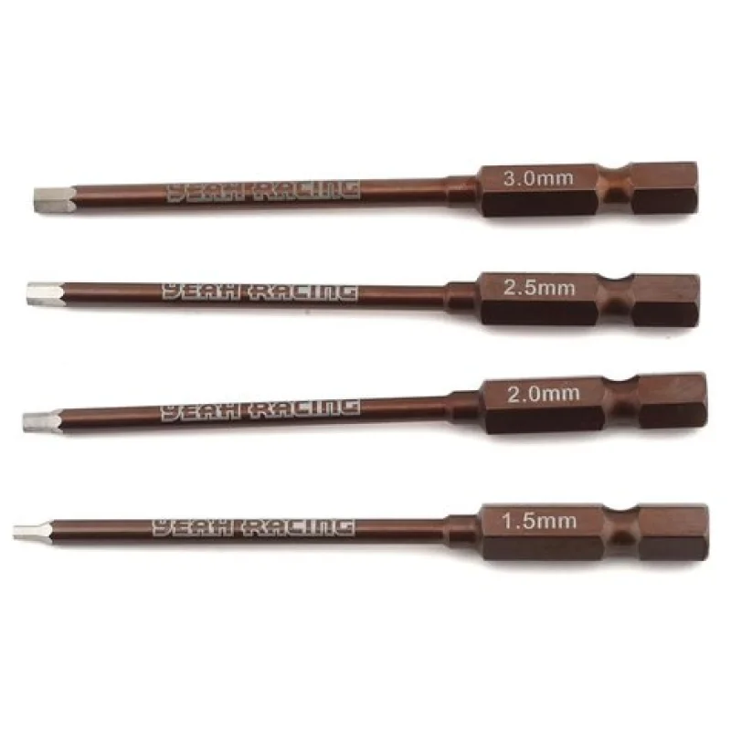 Yeah Racing YEAYT0194 1/4 Drive Metric Power Tool Tip Set (4)