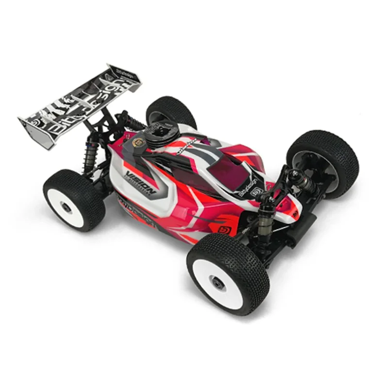 “Vision” Hot Bodies D819RS Pre-Cut 1/8 Buggy Body (Clear)