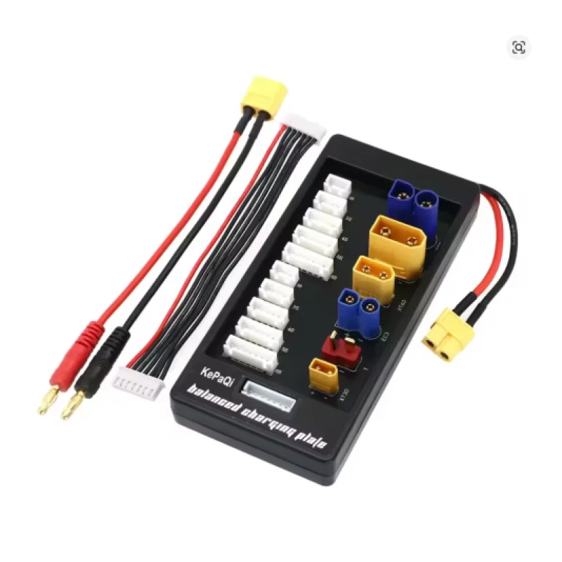 WORC RC WRC-0613 All in One Charge Adaptor Parallel Balancing Board XT30, XT60, XT90, T Deans,EC5 and EC3 Connectors