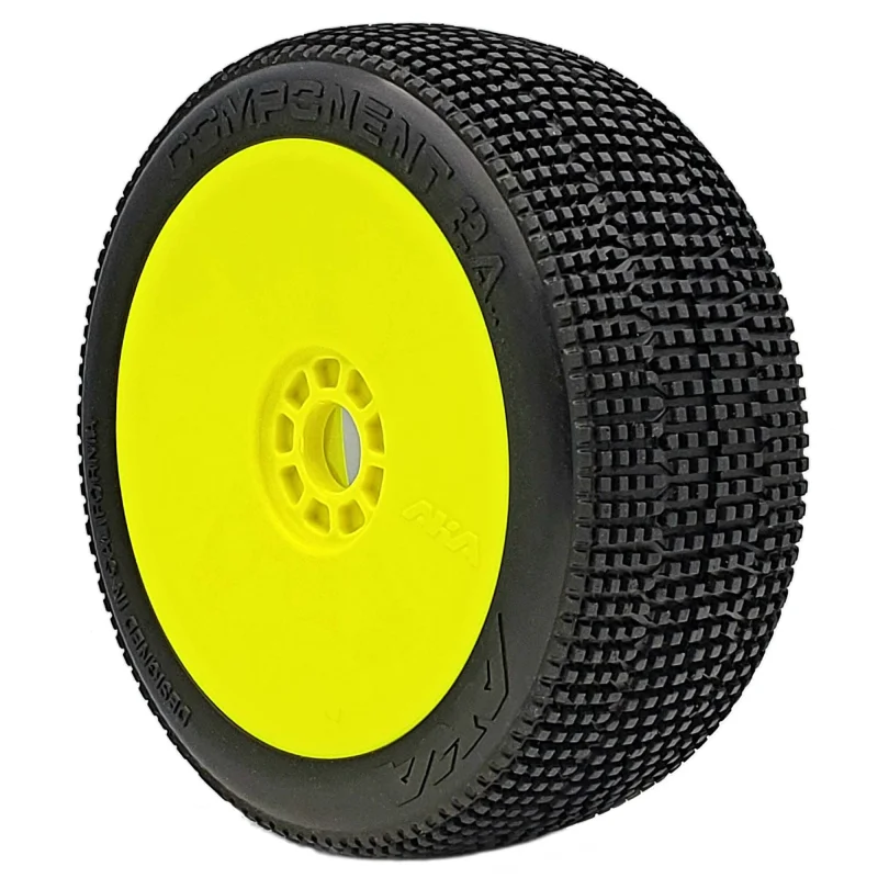 1:8 BUGGY COMPONENT 2AB EVO WHEEL PRMT YEL SLW (2)