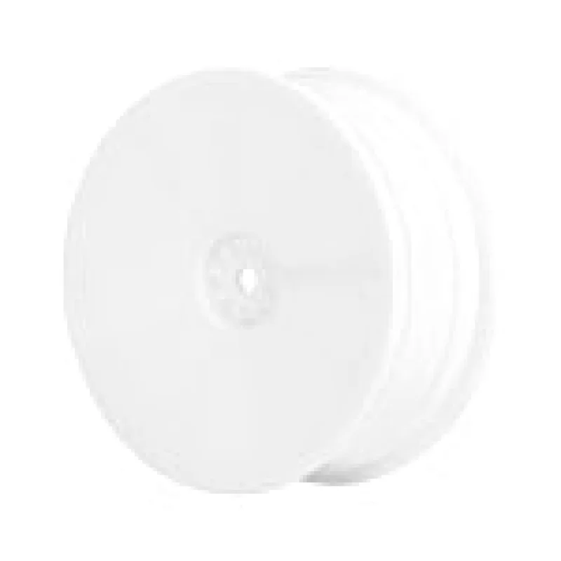 1/10 Buggy 2WD FR Wheel White W/12mm Hex(2):AE-KYO