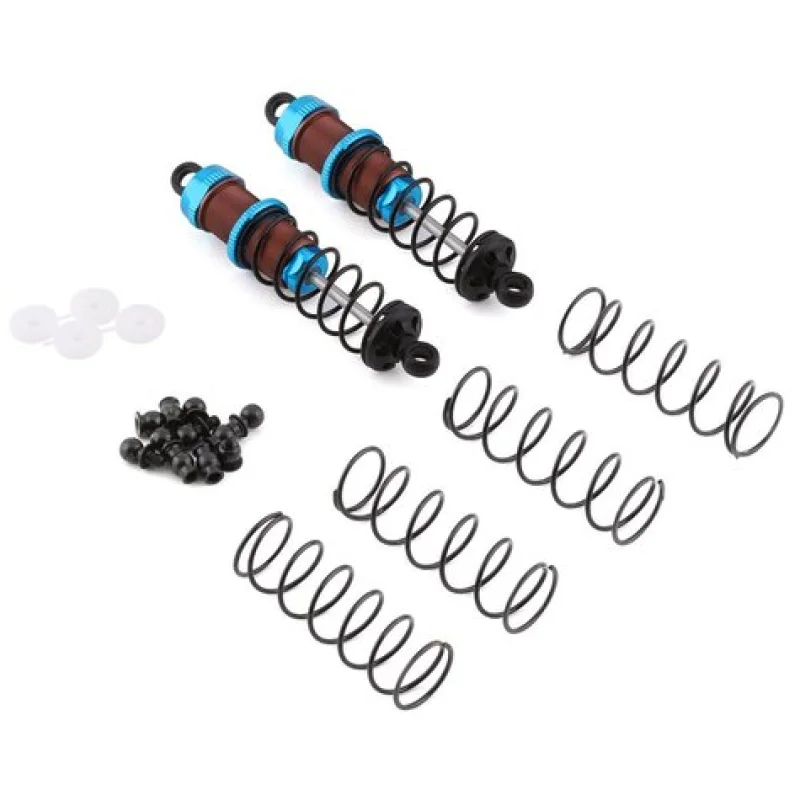 Yeah Racing YEABBG0080BU  Aluminum Go Big Bore Off-Road Shocks (Blue) (2) (80mm