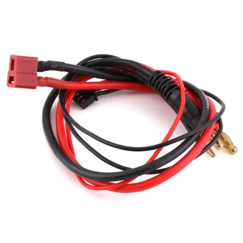 Yeah Racing YEAWPT0125 2S Battery Connection Wire (Female T-Style to 4mm Bullet Plugs)